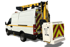 Van Hire Christchurch - 12.5M Cherry Picker 3.5T - Van hire Christchurch