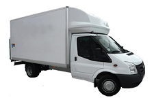 Van Hire Christchurch - Ford Luton Box Tail Lift - Van hire Christchurch